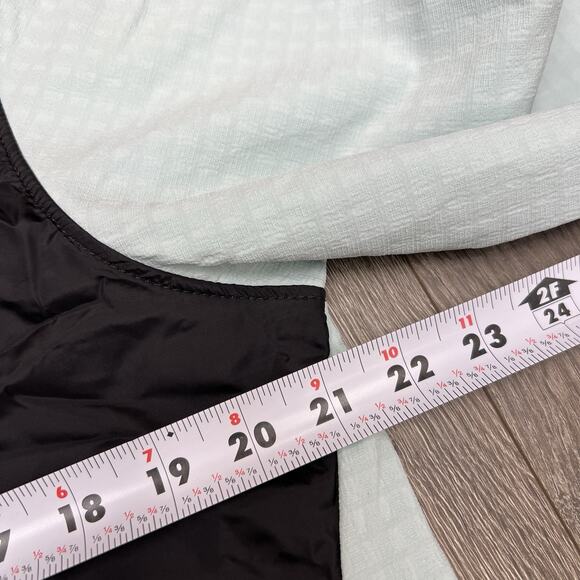 The North Face Jacket Size Large Womens Muted Pine Green Tekware Grid Hybrid - Picture 6 of 14